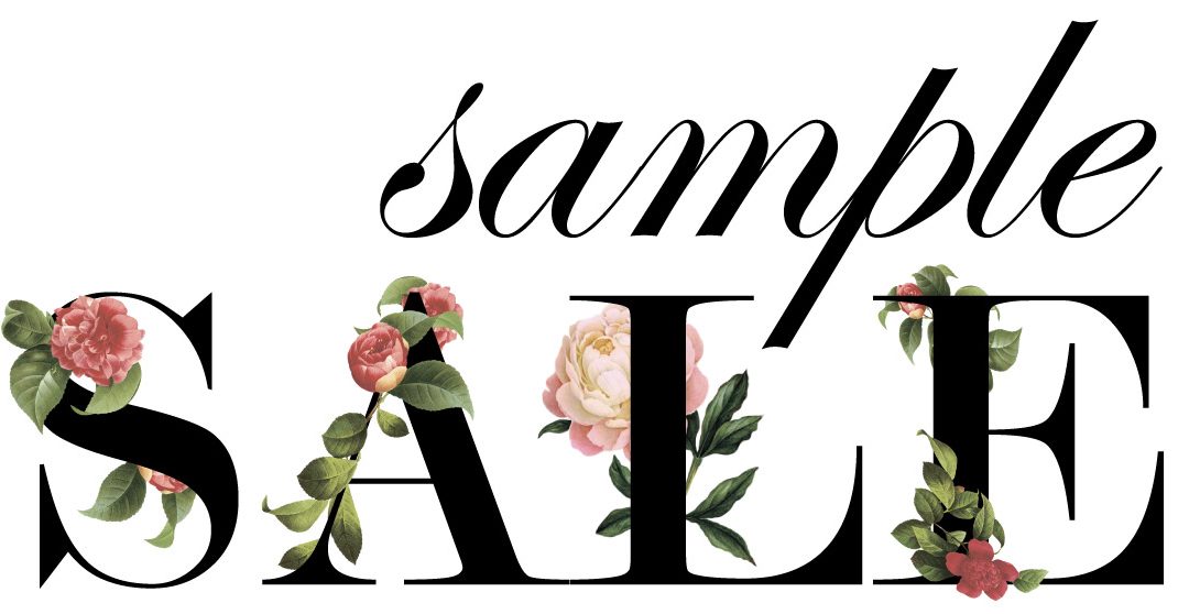 It’s Sample Sale time!