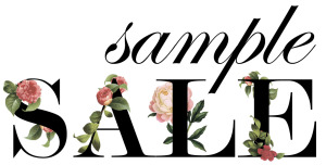 sample sale wedding dress toronto