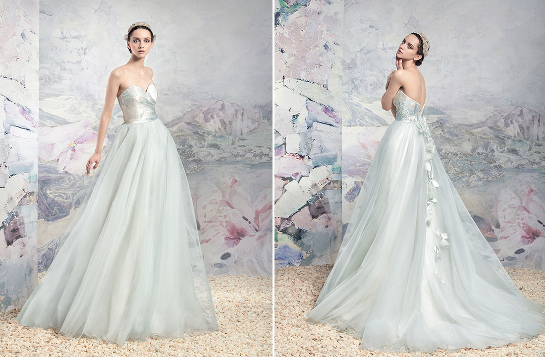 colored wedding dresses