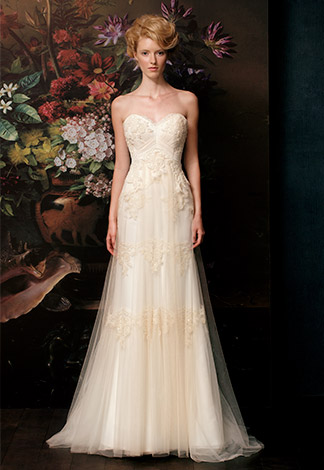 wedding dress styles-A-line