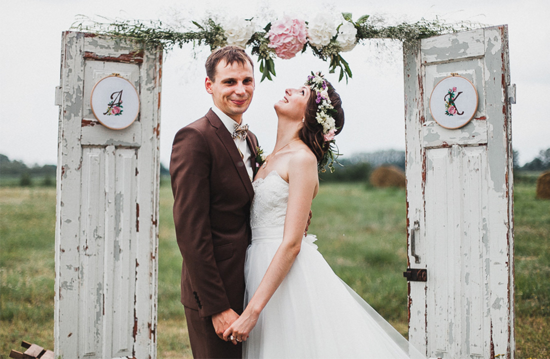 rustic country wedding