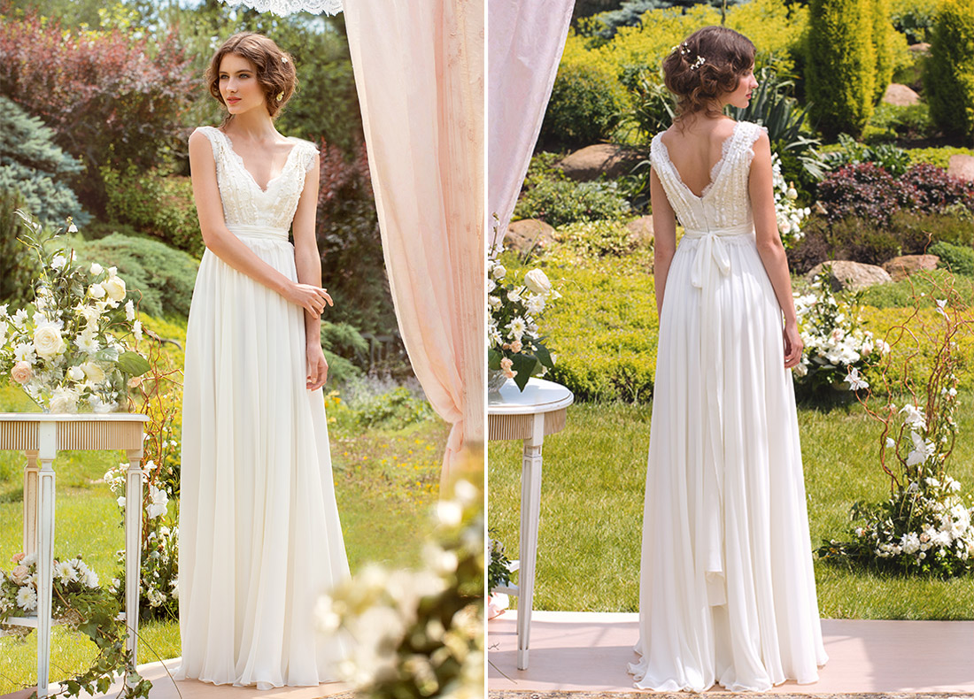 simple wedding dresses Papilio