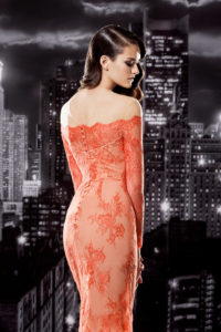 Lace Fit & Flare Dress