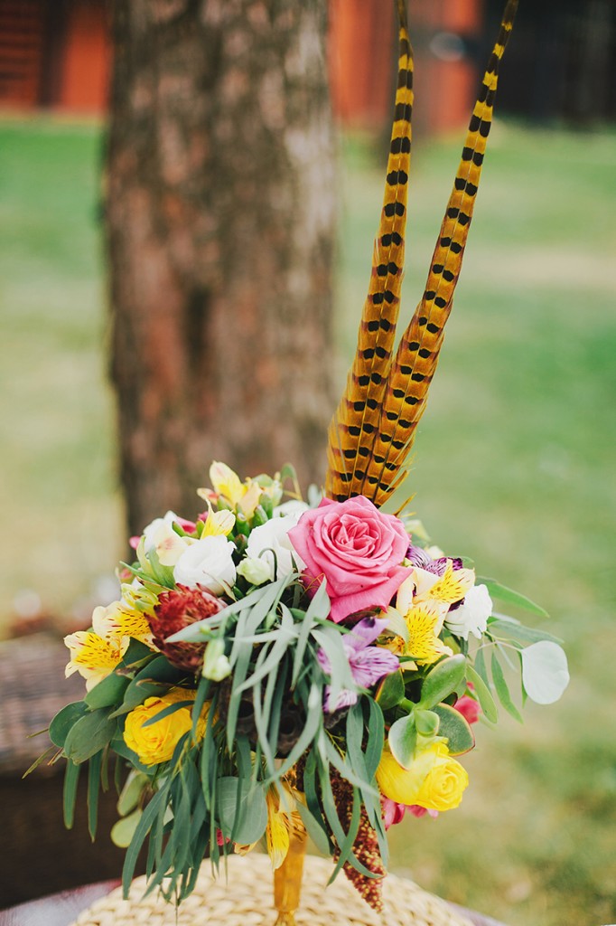 boho chic wedding decoration