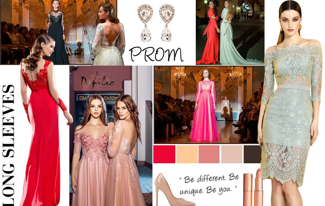 Be a Trendsetter With a Long Sleeve Prom Dress