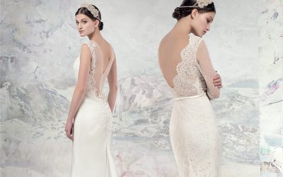 Elegance and Sophistication: Open and Lace Back Wedding Dress Trends