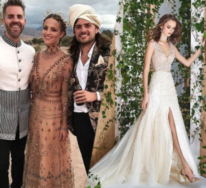 Celebrities Wedding Dresses,embellished-unique-wedding-dresses-Papilio