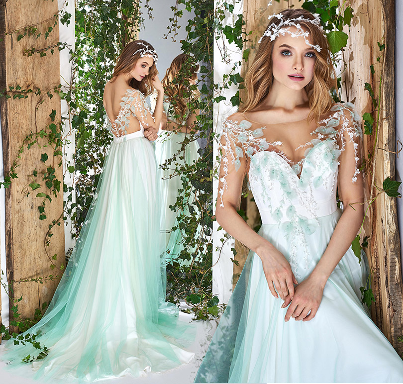 unique-wedding-dress-Papilio-green-wedding-dress