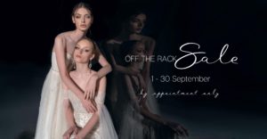 OFF THE RACK SALE TORONTO BRIDAL SAMPLE SALE