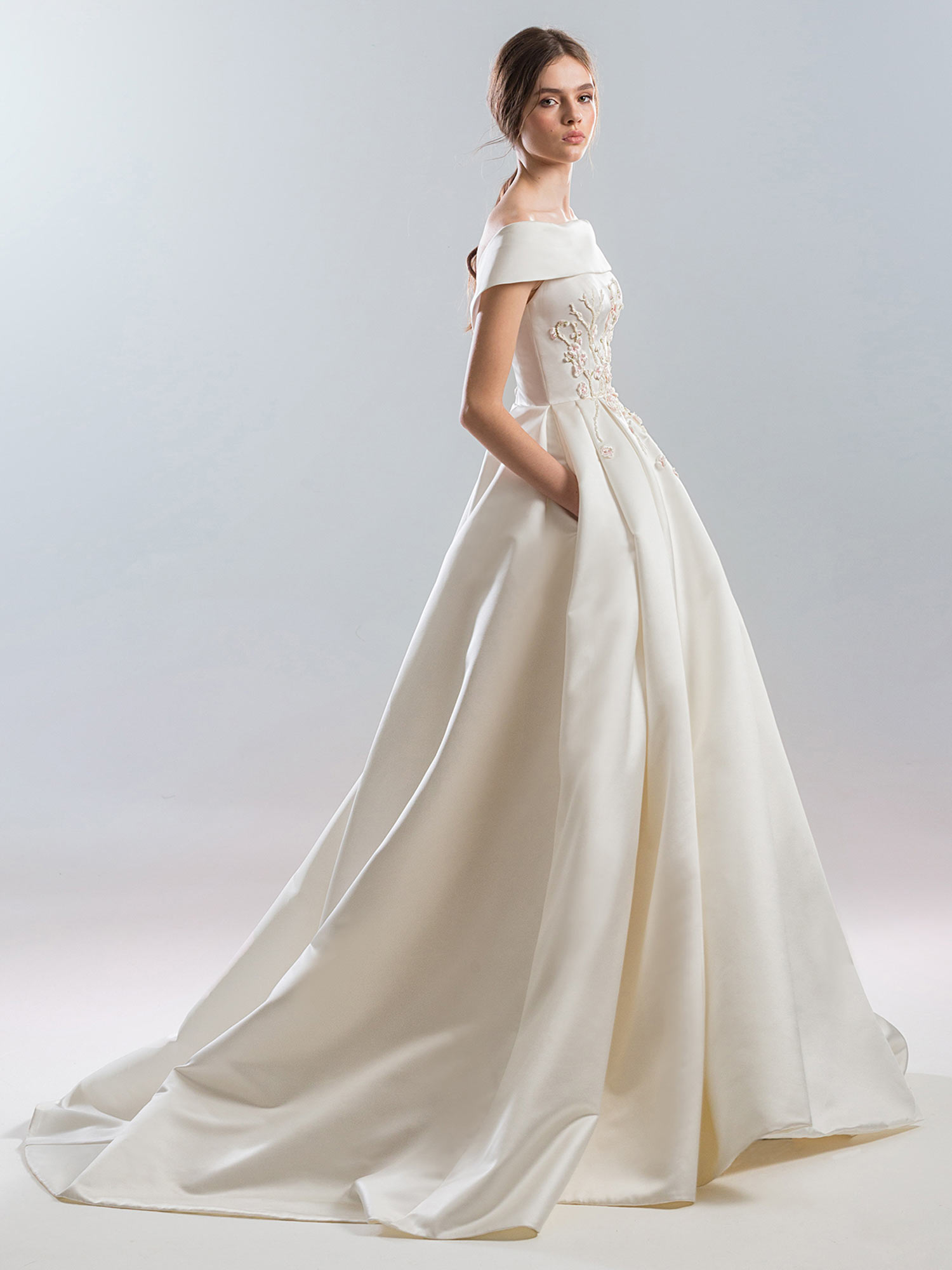 Silk Mikado Wedding Dress