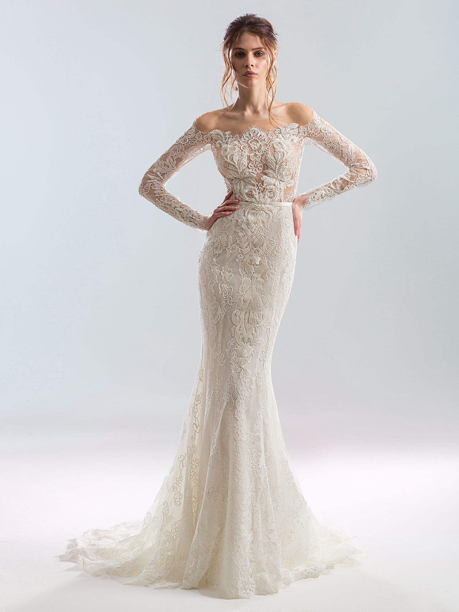 Style #1905L, available in ivory