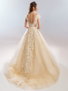 Style #1912L, available in dark ivory (photo), ivory
