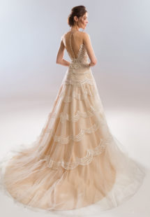 Style #1913L, available in dark ivory (photo), ivory