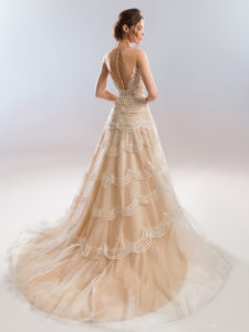 Style #1913L, available in dark ivory (photo), ivory