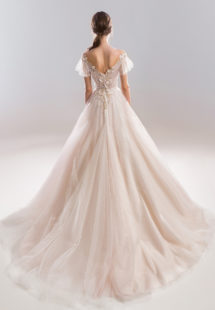 Style #1922L, available in ivory-pink (photo), ivory, white