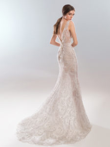 Style #1923L, available in ivory with nude lining (photo), ivory