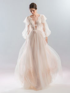Style #1925L, available in ivory-pink