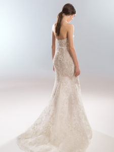 Style #1927L, available in dark ivory (photo), ivory