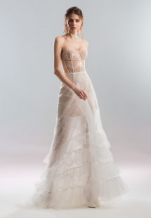 Style #1929L, available in ivory with nude lining (photo), ivory