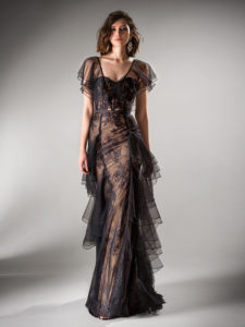 Style #424, available in powder, ivory, black, cherry, gray-blue