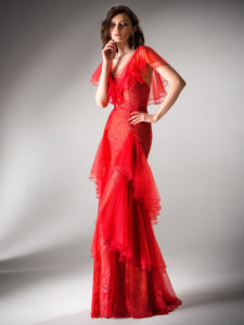 Style #424, available in powder, ivory, black, cherry, gray-blue