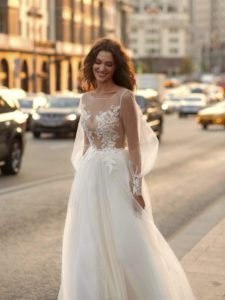 Style #11939, available in ivory, ivory-nude