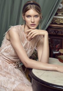 Style #444, available in pink-ivory