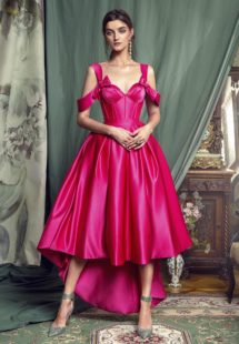 Style #450, available in black, crimson, eggplant, grey, purple, white, ivory