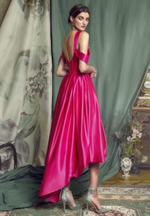 Style #450, available in black, crimson, eggplant, grey, purple, white, ivory