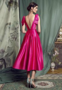 Style #451, available in black, crimson, eggplant, grey, purple, white, ivory