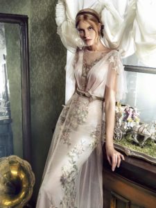 Style #455, available in pink-ivory, ivory-powder
