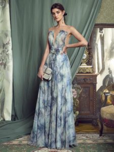 Style #465, available in grey-blue, pink