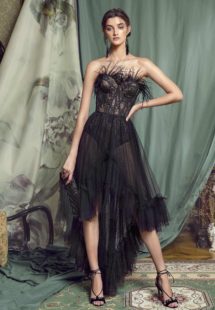 Style #474, available in black, pink-ivory, ivory, cherry