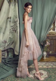 Style #474, available in black, pink-ivory, ivory, cherry