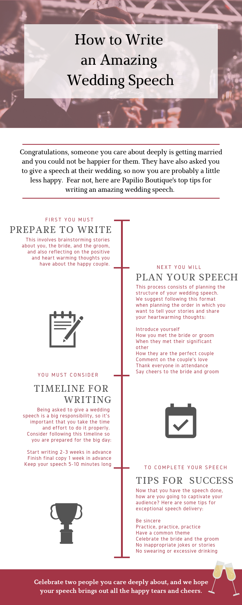 write a good wedding speech