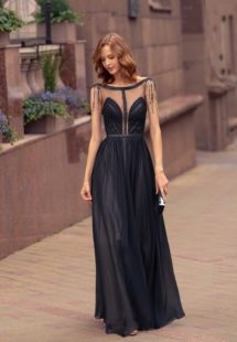 Style #541, available in black, powder, lilac, cherry, pink, azure, ivory
