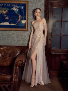 Style #614, available in powder, grey-blue, cream