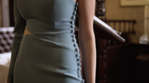 Blue wedding dresses with one sleeve - Papilio