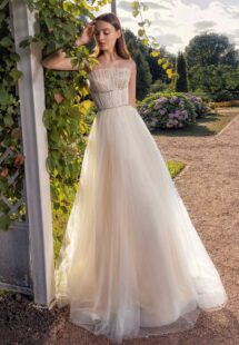 Style #13010, available in ivory-nude, ivory