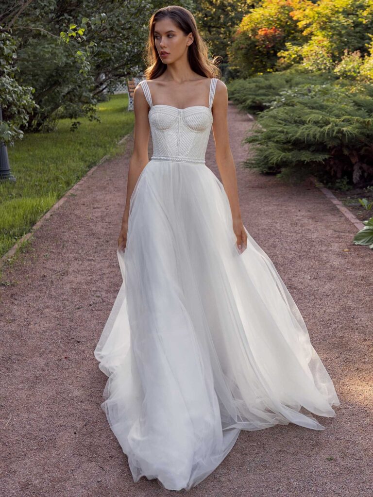 Best Bustier Wedding Dress of the decade Check it out now 