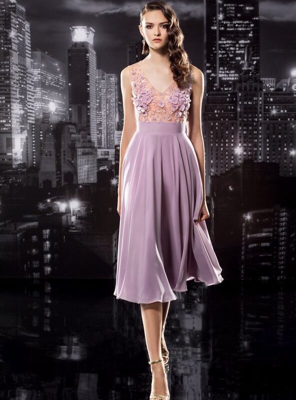 Reg.price $710 | Size 42 European | Lavender | Floor-length