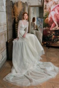 2024 wedding dresses Bold Colours and Unique Embellishments